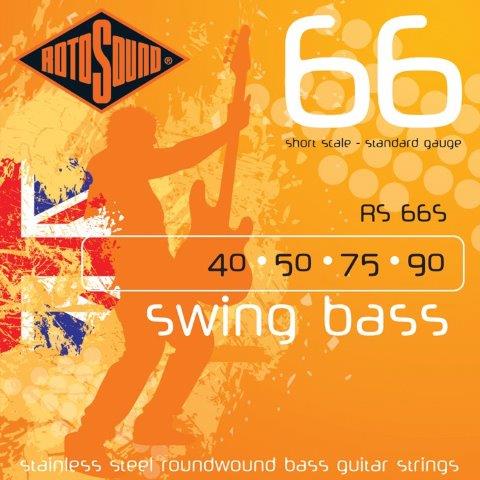 Rotosound RS66S Swing Bass 66 Short Scale 40-90 Stainless