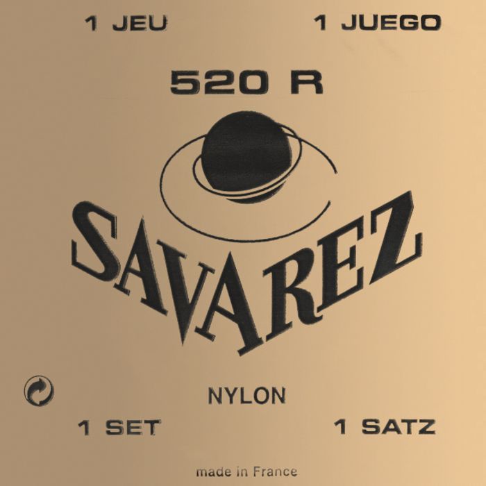 Savarez 520R Traditional Normal Tension Classical Guitar String Set
