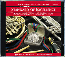 STANDARD OF EXCELLENCE BK 1 PT 2 ACCOMP CD - Upwey Music