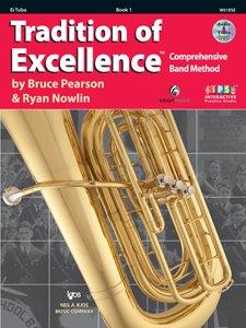 TRADITION OF EXCELLENCE BK1 EB TUBA  BK/DVD