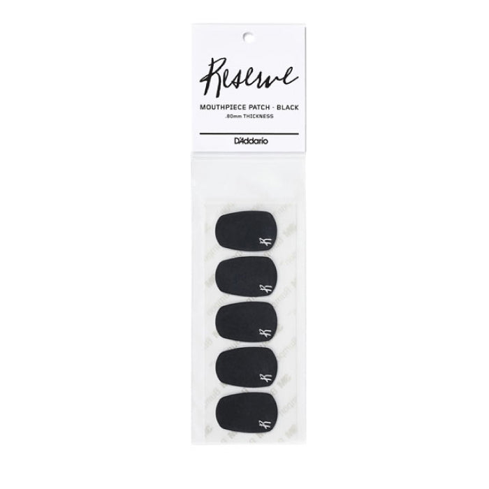 RICO RESERVE MOUTHPIECE PATCHES 80MM BLACK