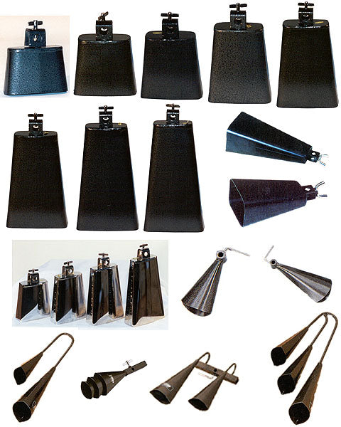 07 1/2 INCH COWBELL BLACK