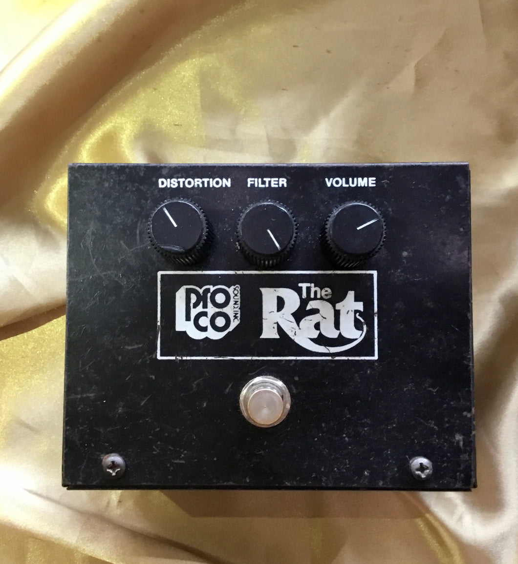 Vintage PROCO The Rat V2 OD/DIstortion (LM308 chip)